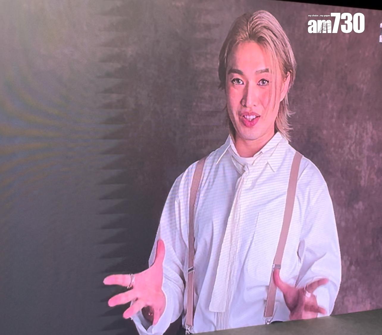 柳應廷Jer拍片向柳柳粉分享感言。(娛樂組攝)