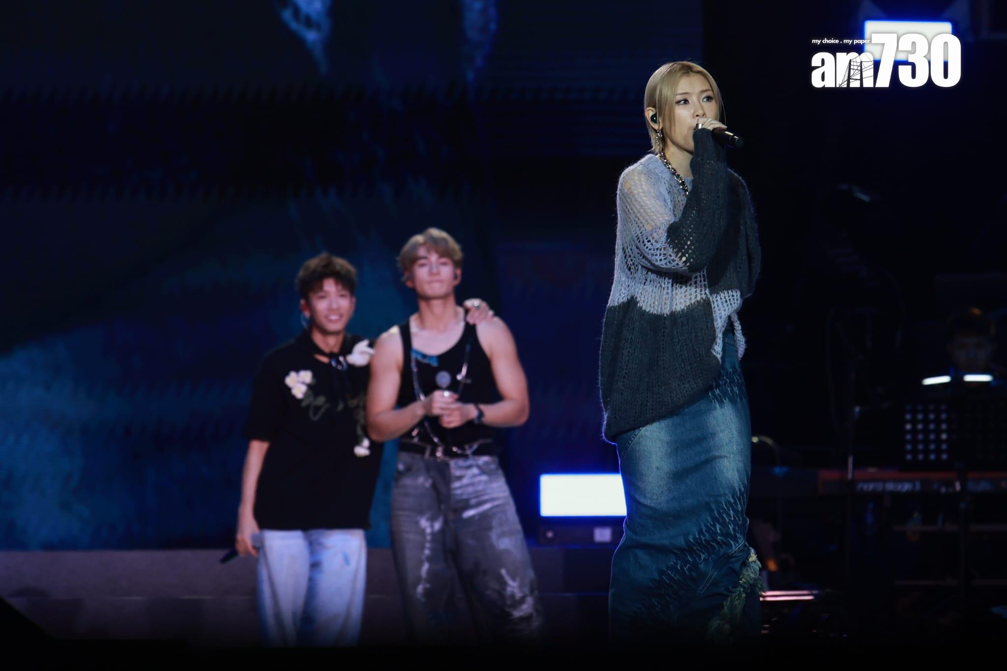 《KATCH OUR LIFE 陳蕾 x 洪嘉蒙×魏浚笙 音樂會》。(羅錦鴻攝)