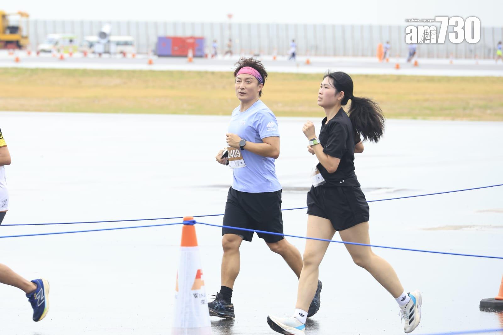 方力申事後表示寧願游番水好過。(林俊源攝)