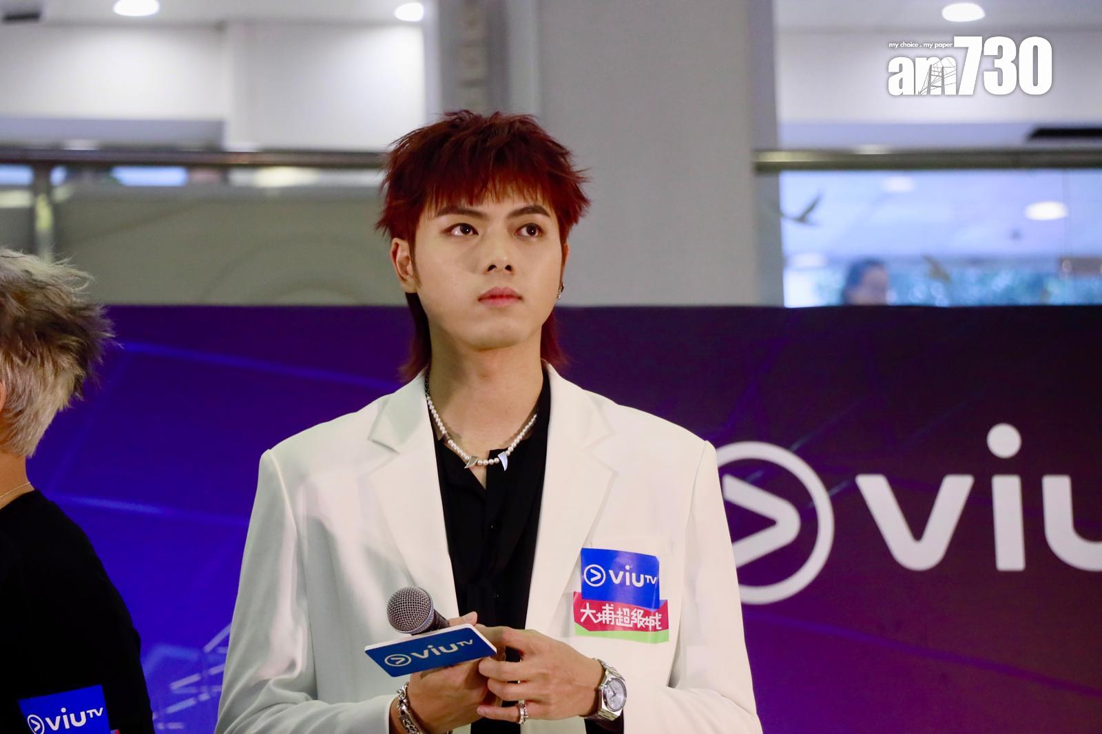 193郭嘉駿出席新團綜記者會。(娛樂組攝)