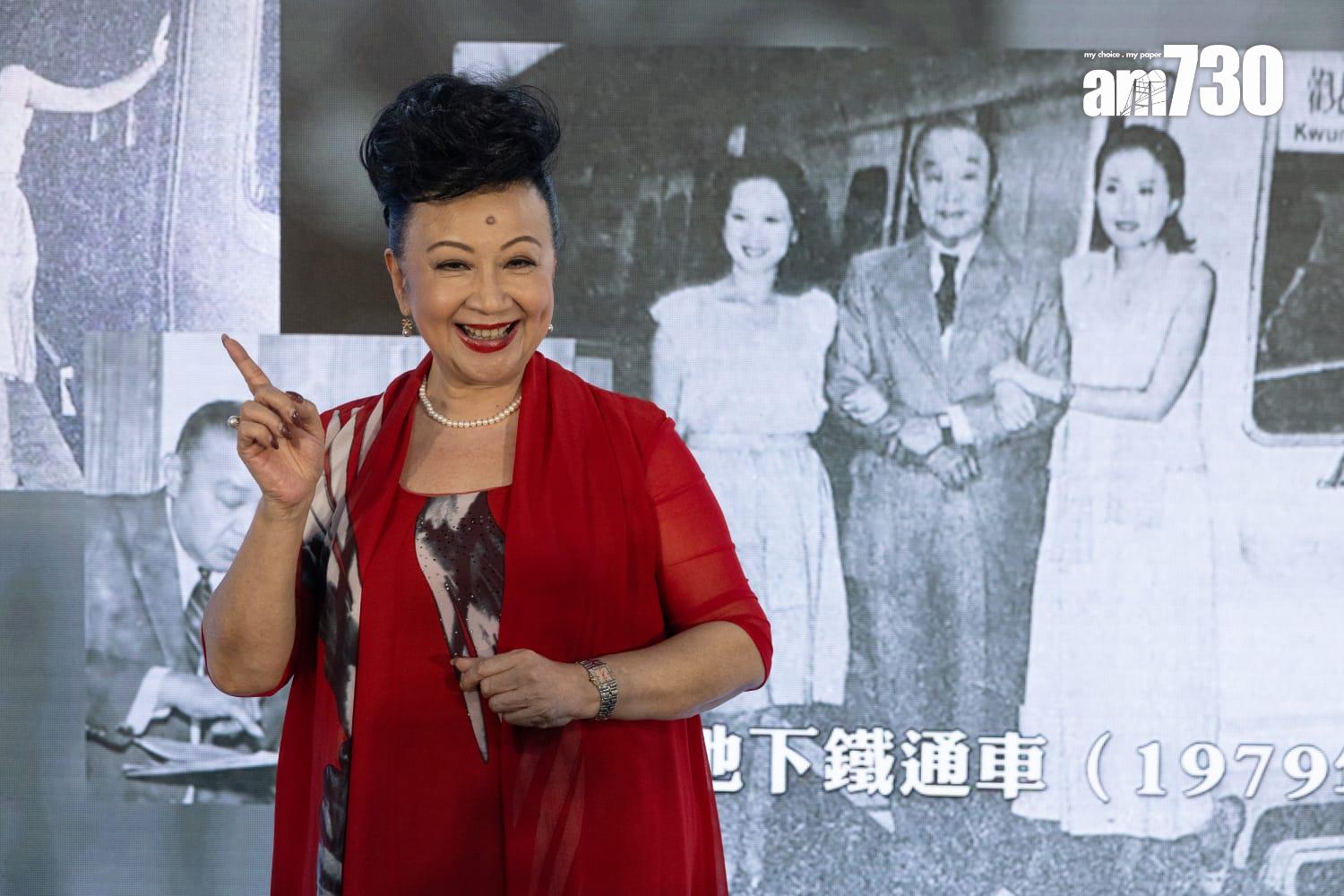 薛家燕稱當年坐港鐵去產檢,全車人讓座,令她感到好好笑又溫暖。(蘇文傑攝)