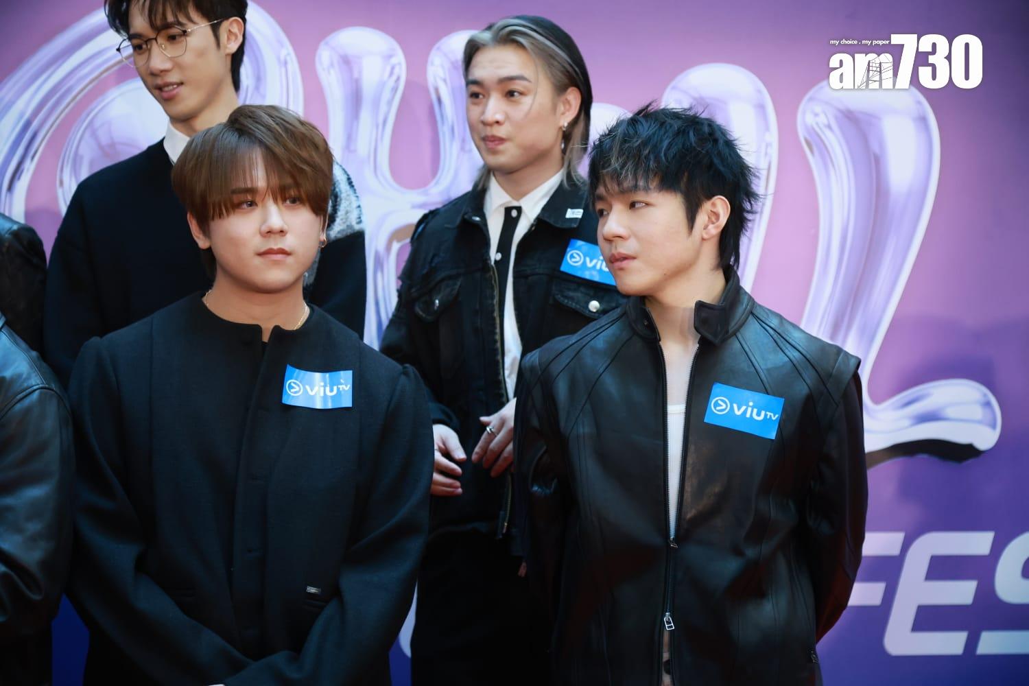 MIRROR出席《CHILL เก่ง Music Festival》記者會。(羅錦鴻攝)