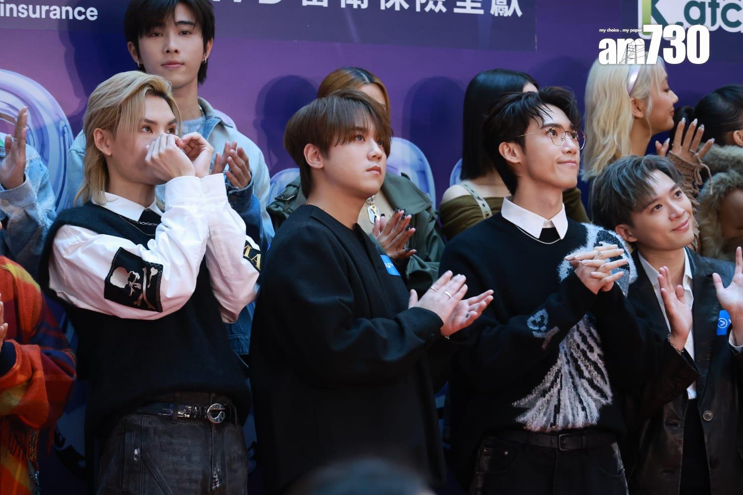 MIRROR出席《CHILL เก่ง Music Festival》記者會。(羅錦鴻攝)