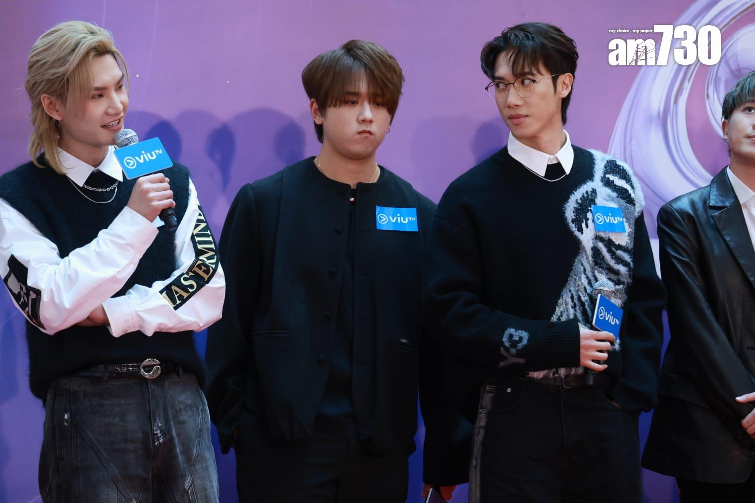 MIRROR出席《CHILL เก่ง Music Festival》記者會。(羅錦鴻攝)