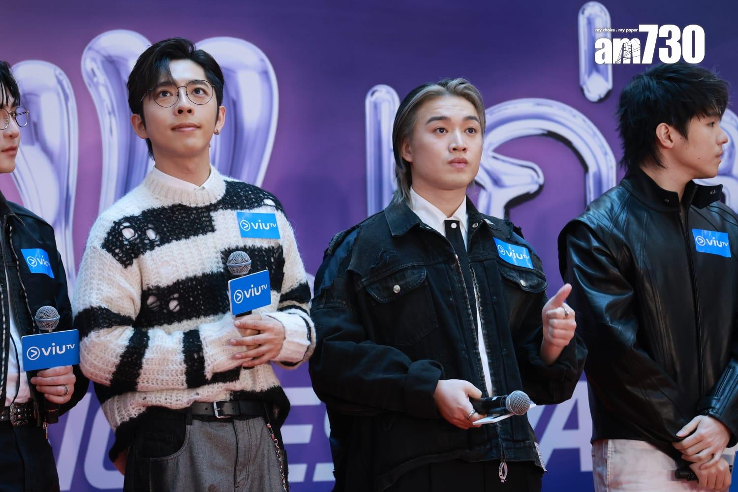 MIRROR出席《CHILL เก่ง Music Festival》記者會。(羅錦鴻攝)