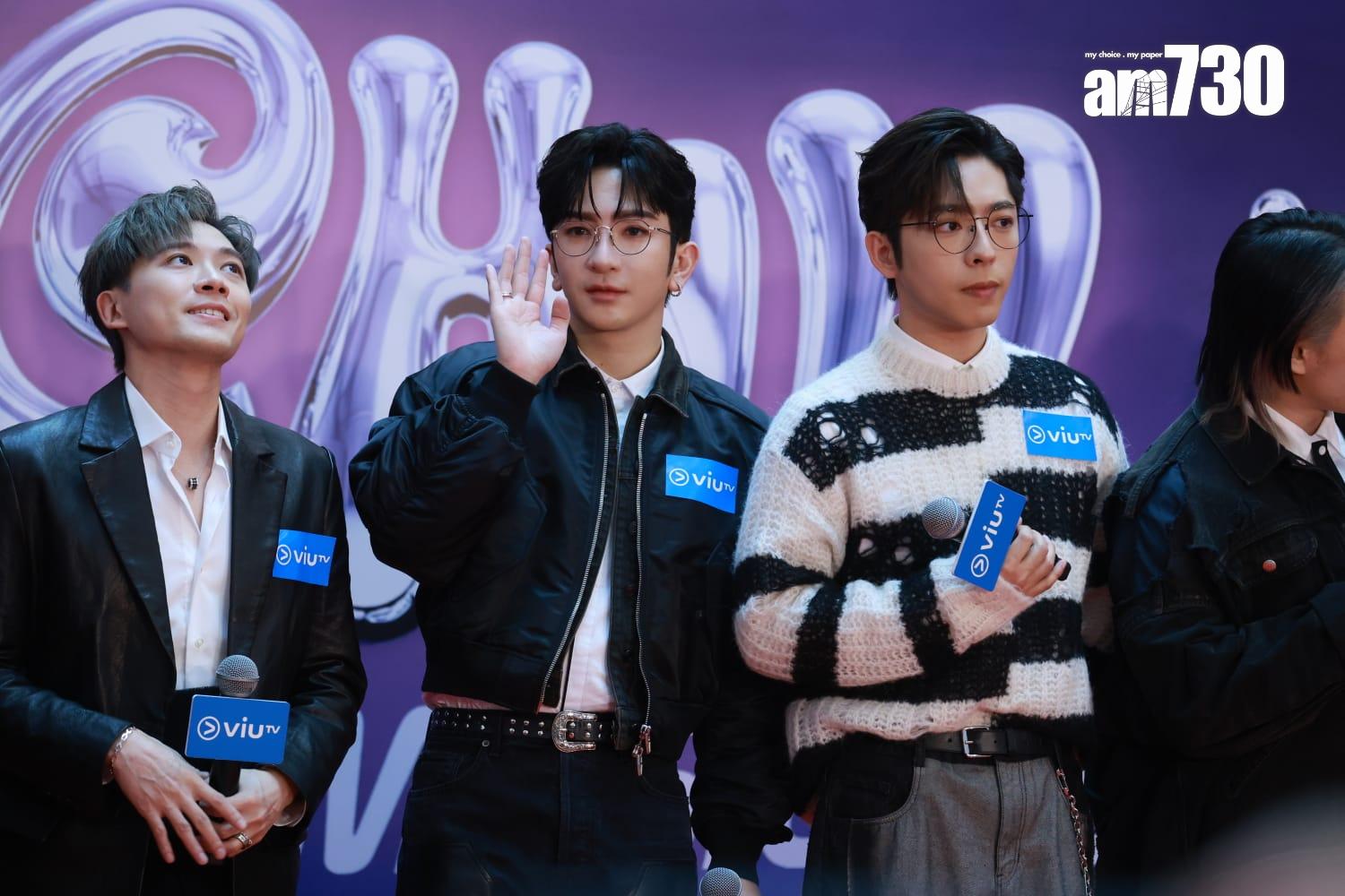 MIRROR出席《CHILL เก่ง Music Festival》記者會。(羅錦鴻攝)