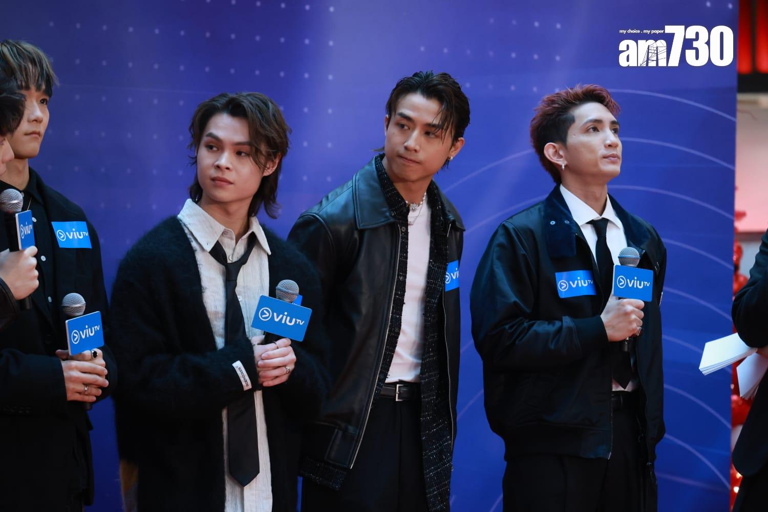 MIRROR出席《CHILL เก่ง Music Festival》記者會。(羅錦鴻攝)