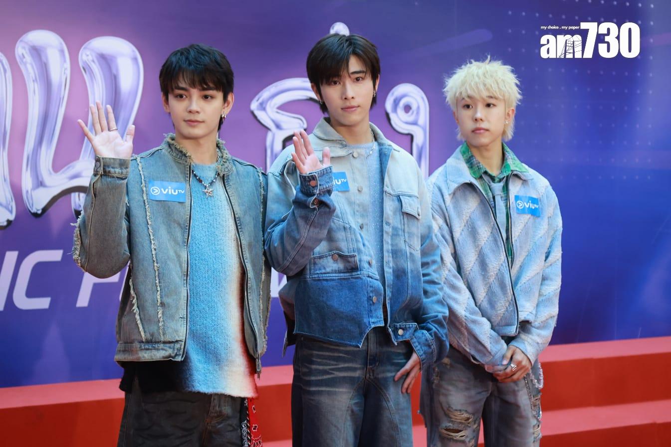 P1X3L出席《CHILL เก่ง Music Festival》記者會。(羅錦鴻攝)