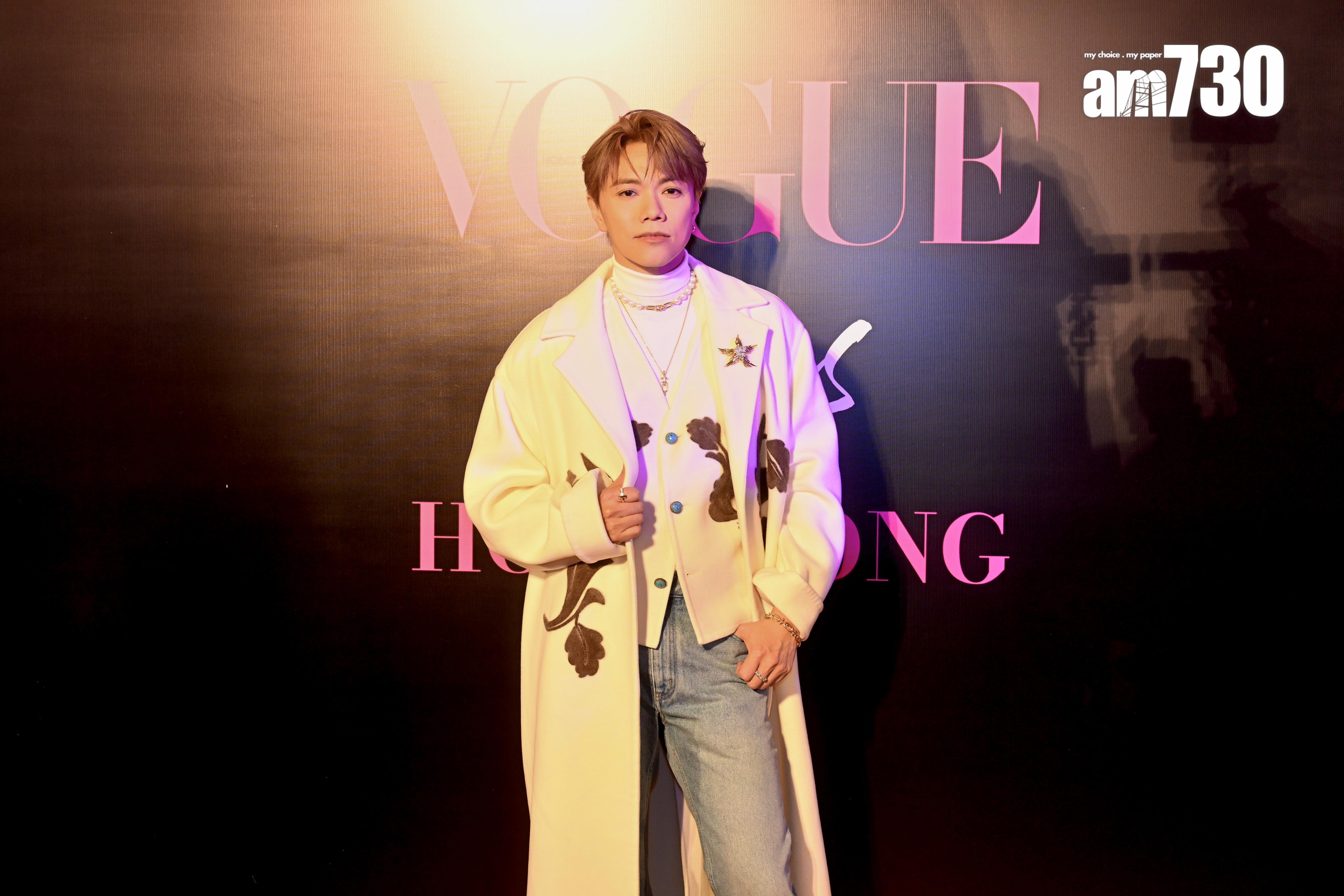 張敬軒於西九文化區出席時裝盛典活動。(娛樂組攝)