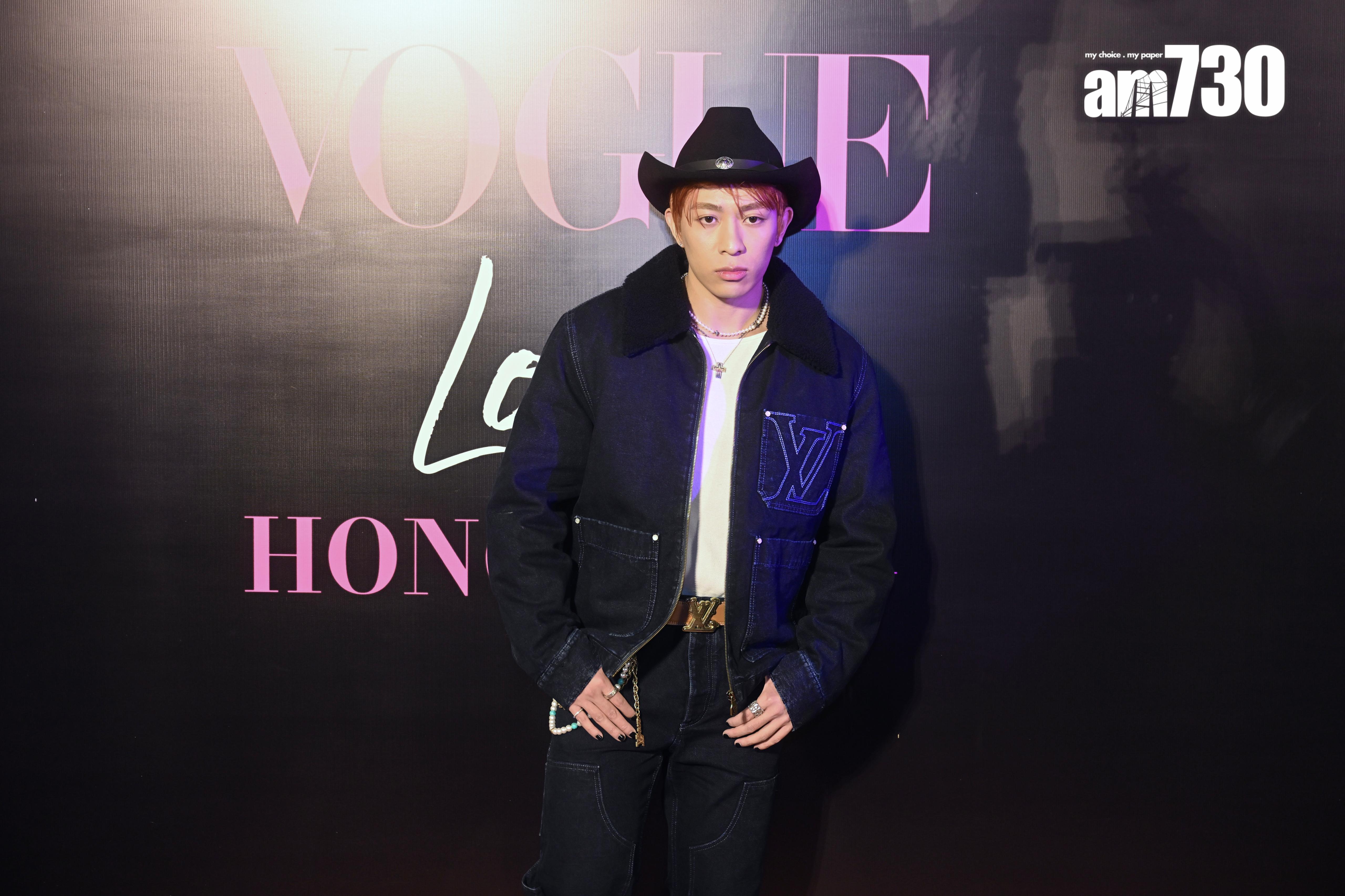 Tyson Yoshi為西九文化區的時裝盛典活動獻唱。(娛樂組攝)