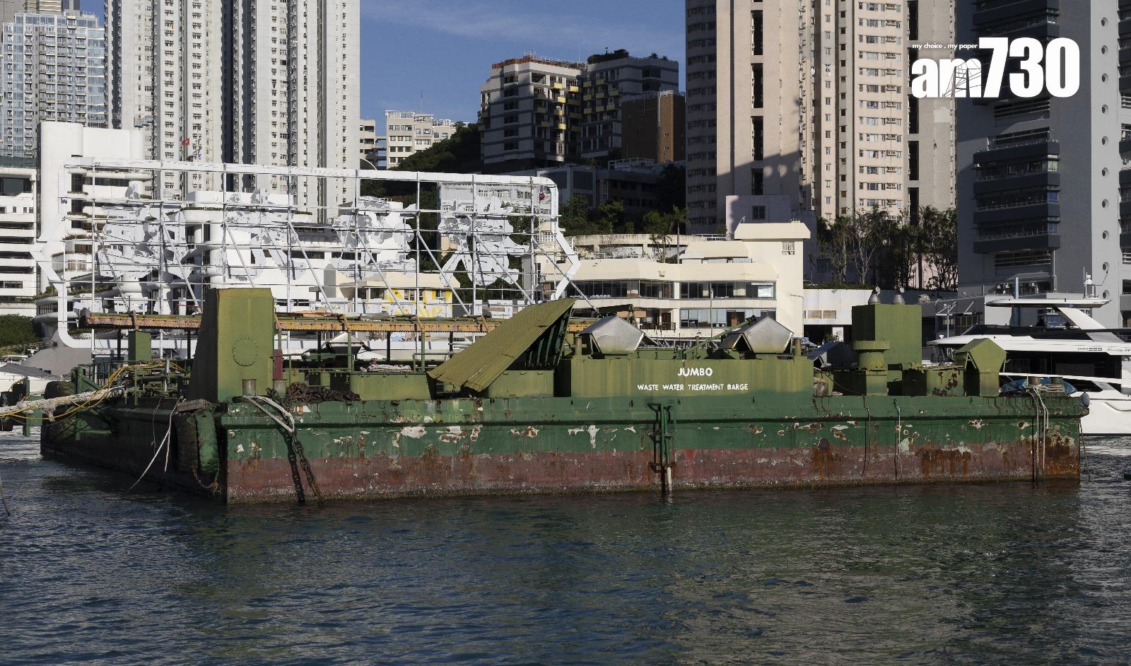 污水處理船將升級作海水微藻養殖及產業化基地(蘇文傑攝)