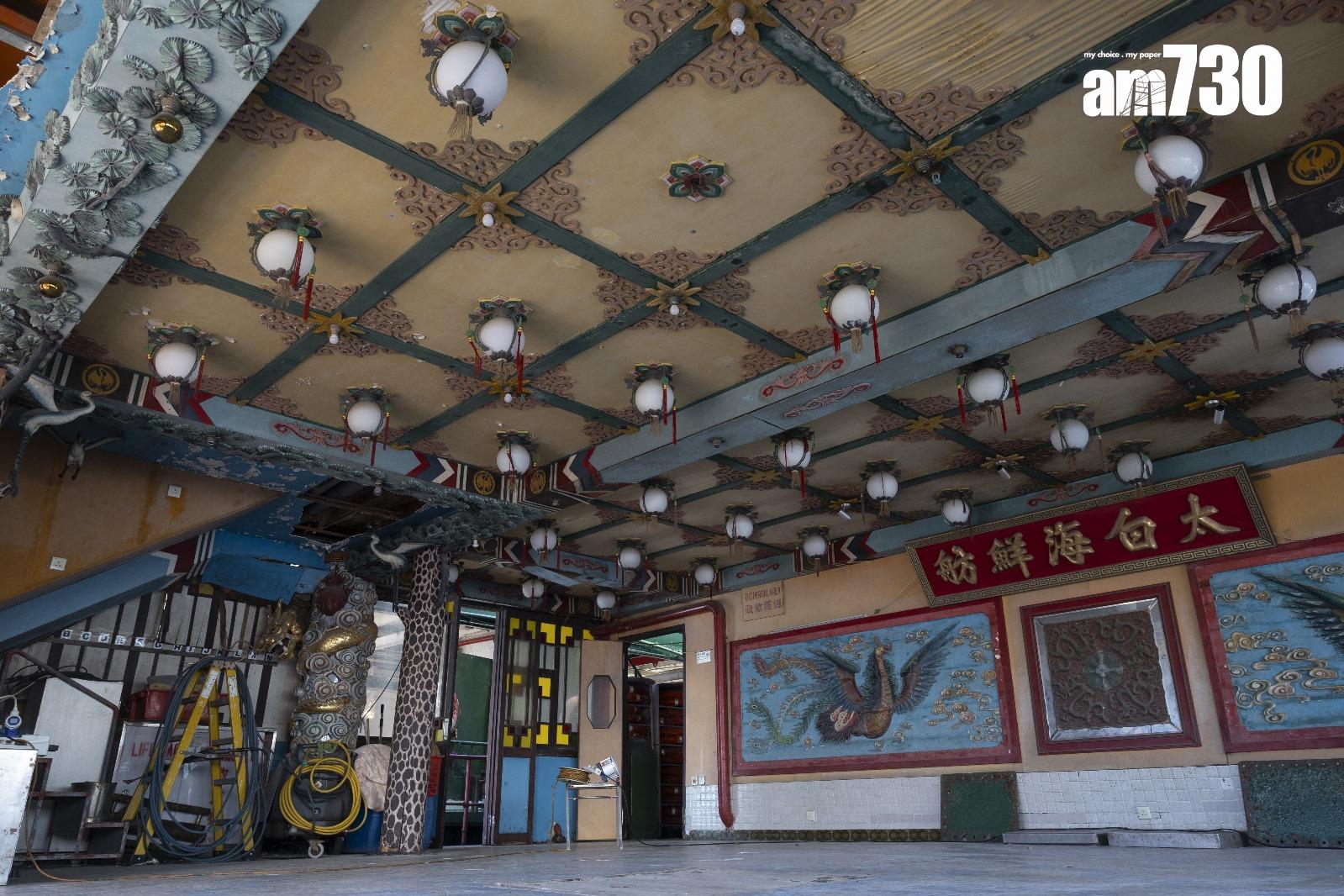 太白海鮮舫造工精巧,充滿細節(蘇文傑攝)