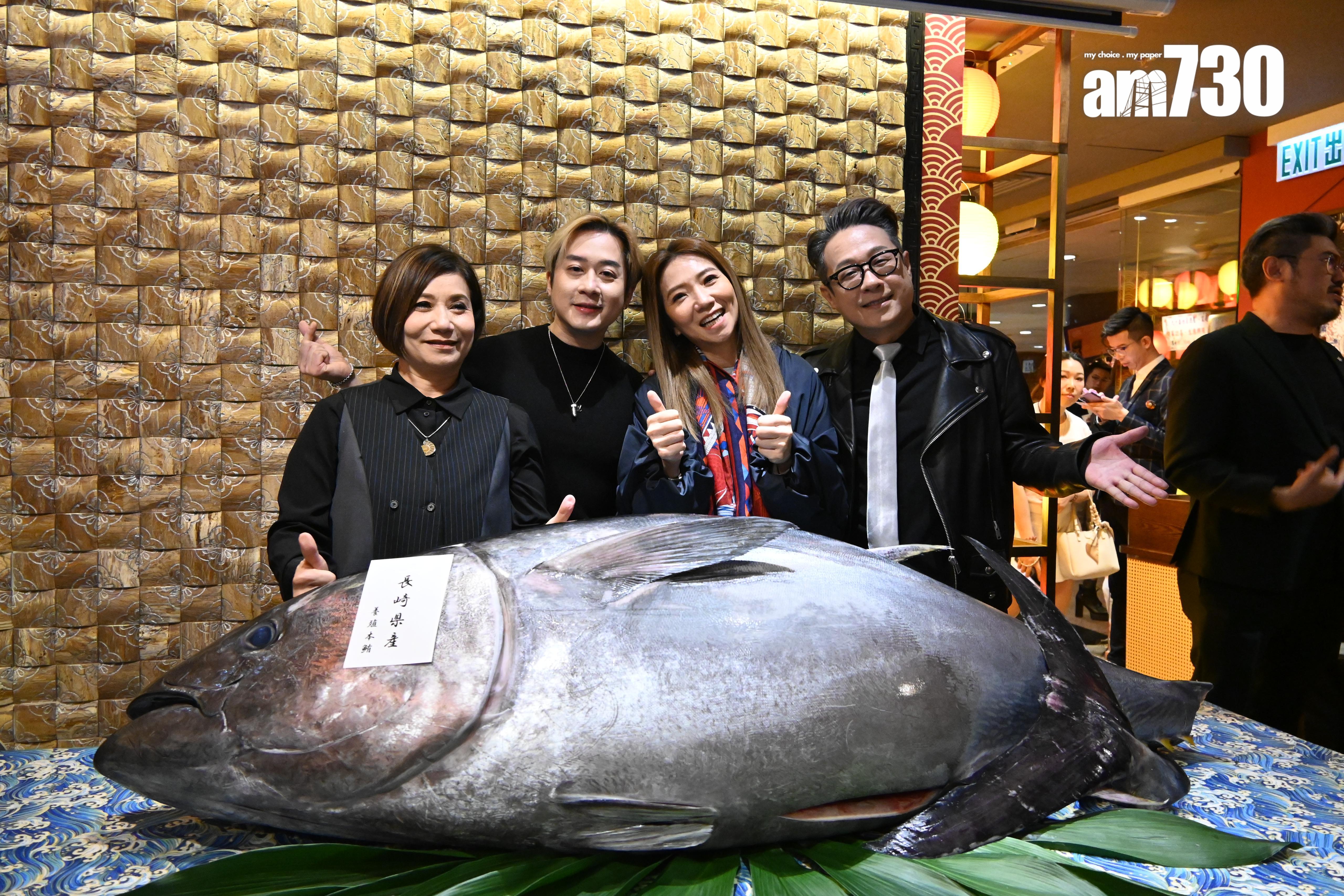 涂家堯有份投資的《九十番居酒屋》開幕。(娛樂組攝)