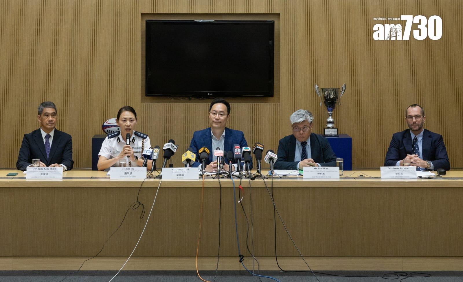 啟德體育園第二場測試賽周六舉行 設兩條特快通道 籲勿攜長傘入場(蘇文傑攝)