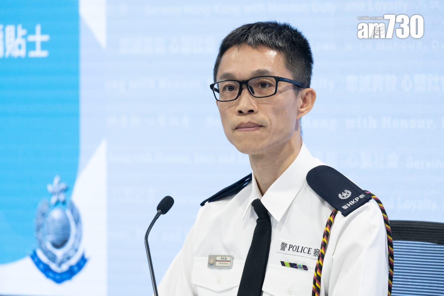 警務處交通總部交通管理及違例檢控科(交通管理組)警司聶凱鵾。(蘇文傑攝)