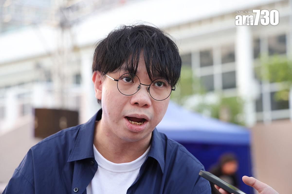 蘇頌文認為,漫畫星光大道可讓本地漫畫元素融入香港。(吳康琦攝)