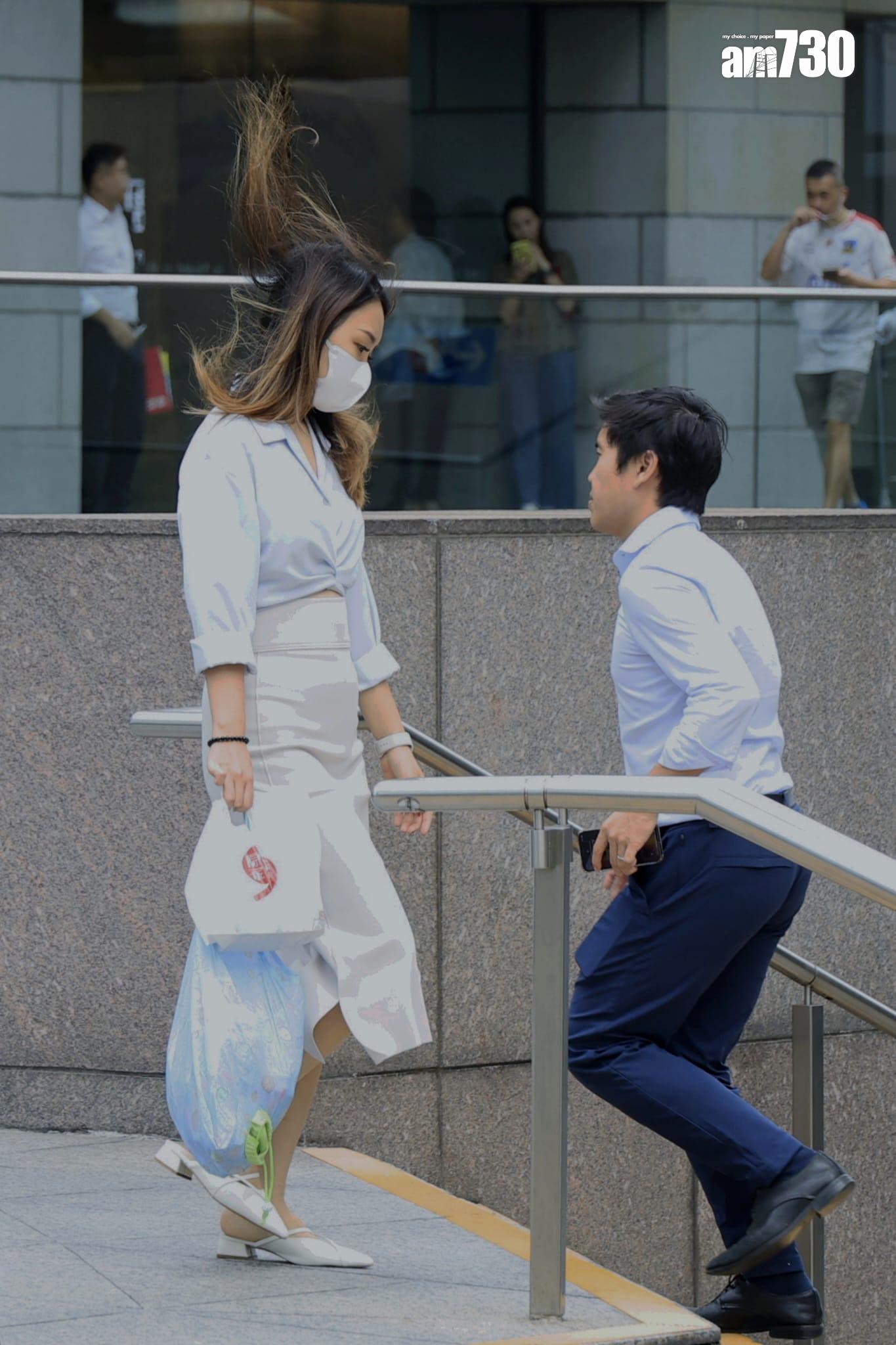 熱帶氣旋桃芝即將進入本港800公里範圍,天文台會在今晚10時20分發出一號戒備信號。(林俊源攝)