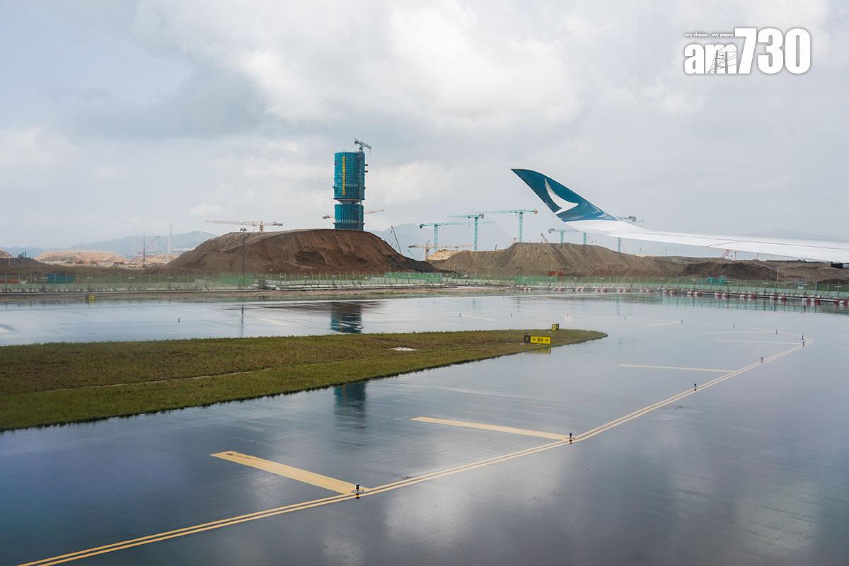 香港國際機場三跑道系統11月28日啟用。(資料圖片)