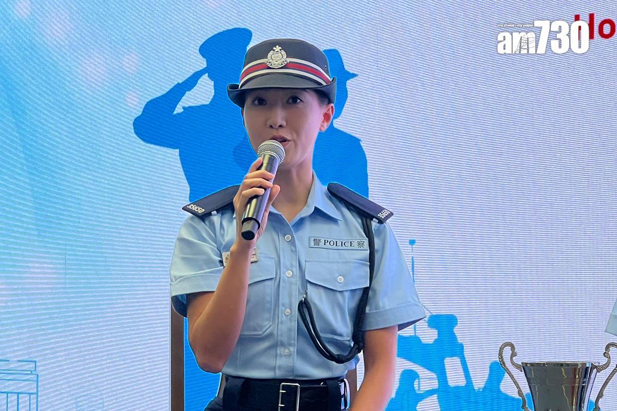 王靜怡放棄舞蹈工作,於2022年報讀毅進文憑,畢業後投考警隊。(李景玉攝)