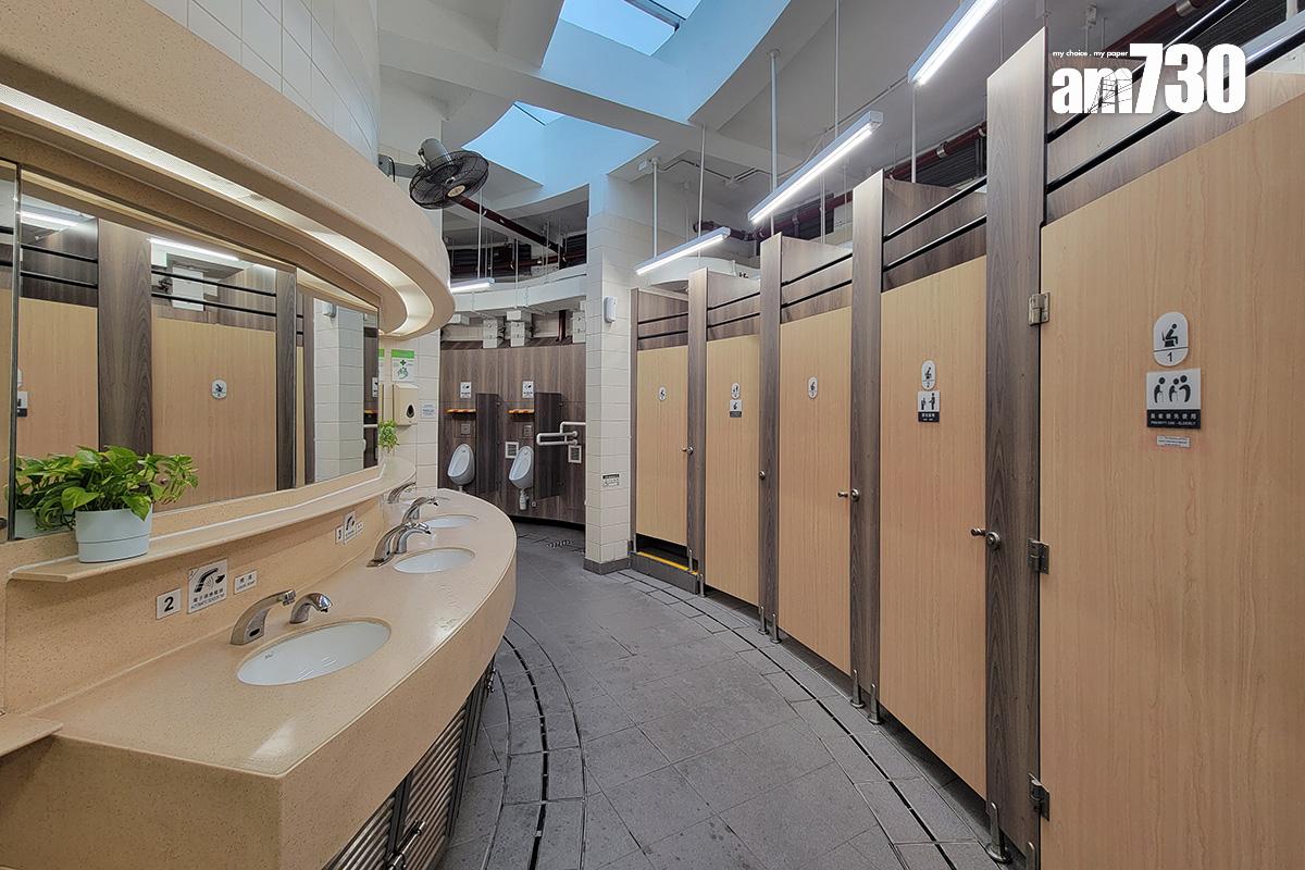 荃灣海興路公廁為圓形設計。(資料圖片/鍾式明攝)