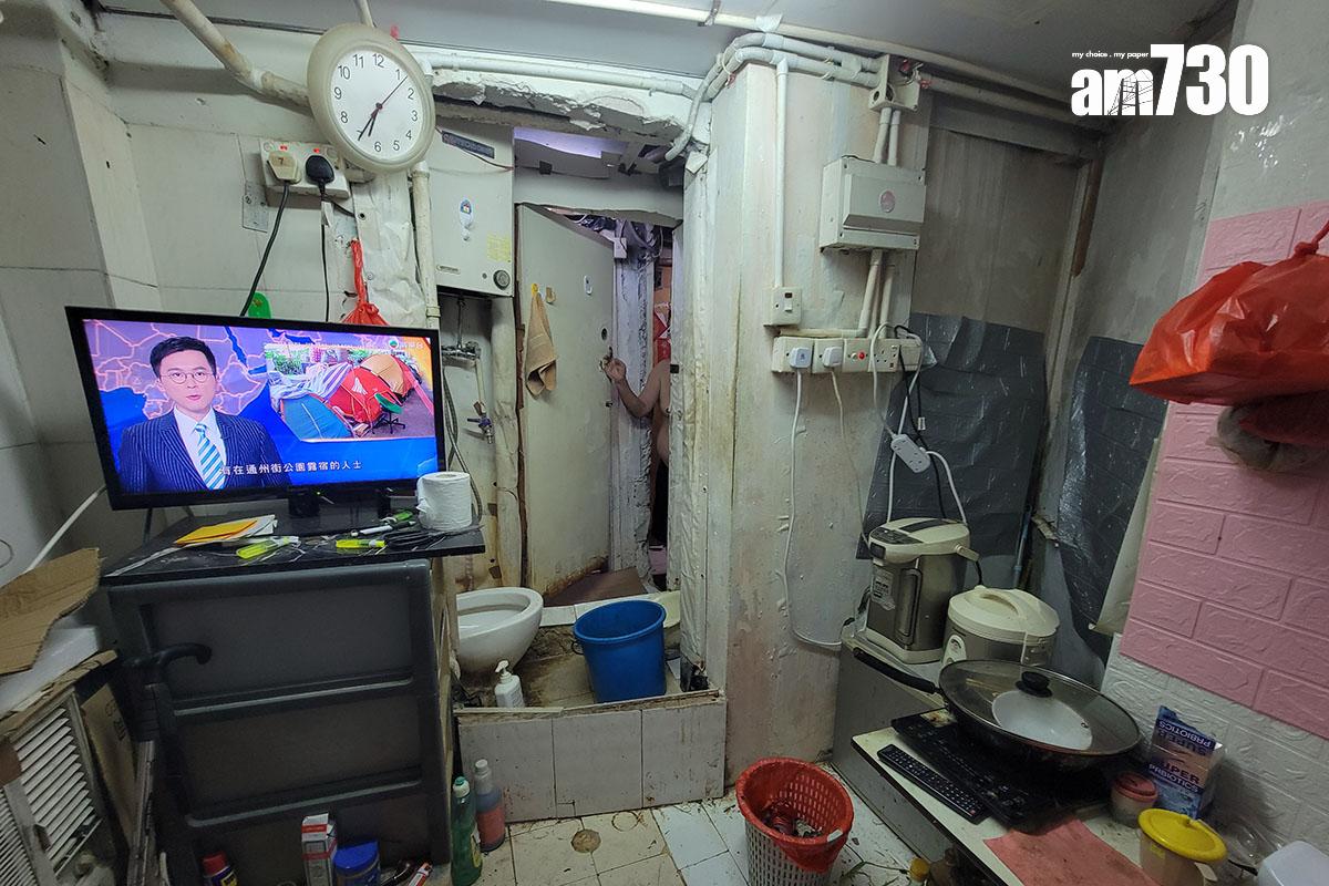 《施政報告》提出以立法方式規管劏房。(資料圖片/鍾式明攝)