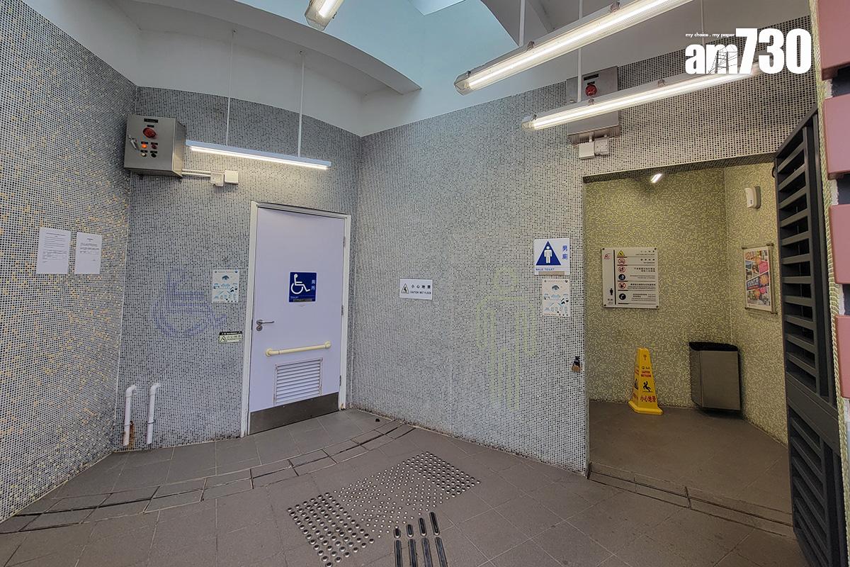 荃灣海興路公廁為圓形設計。(資料圖片/鍾式明攝)