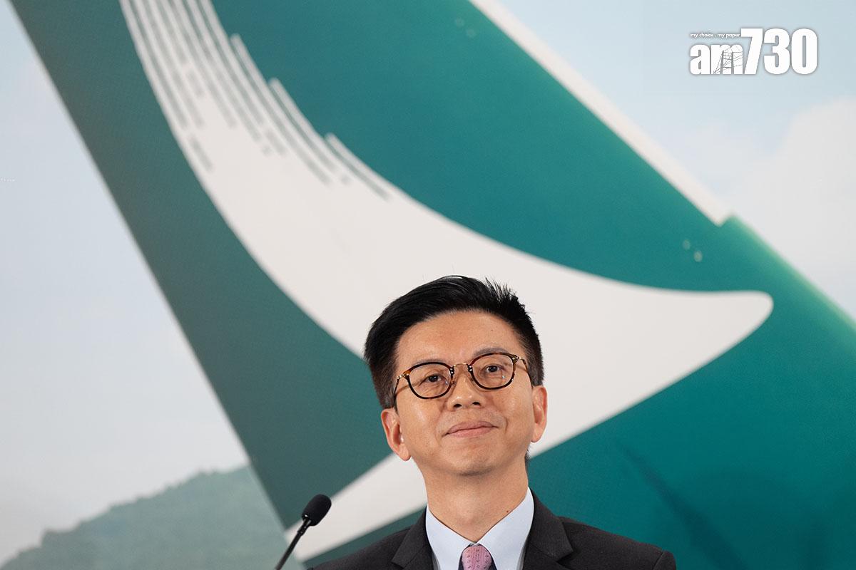 林紹波表示,三跑道系統啟用是香港的重要時刻。(資料圖片)