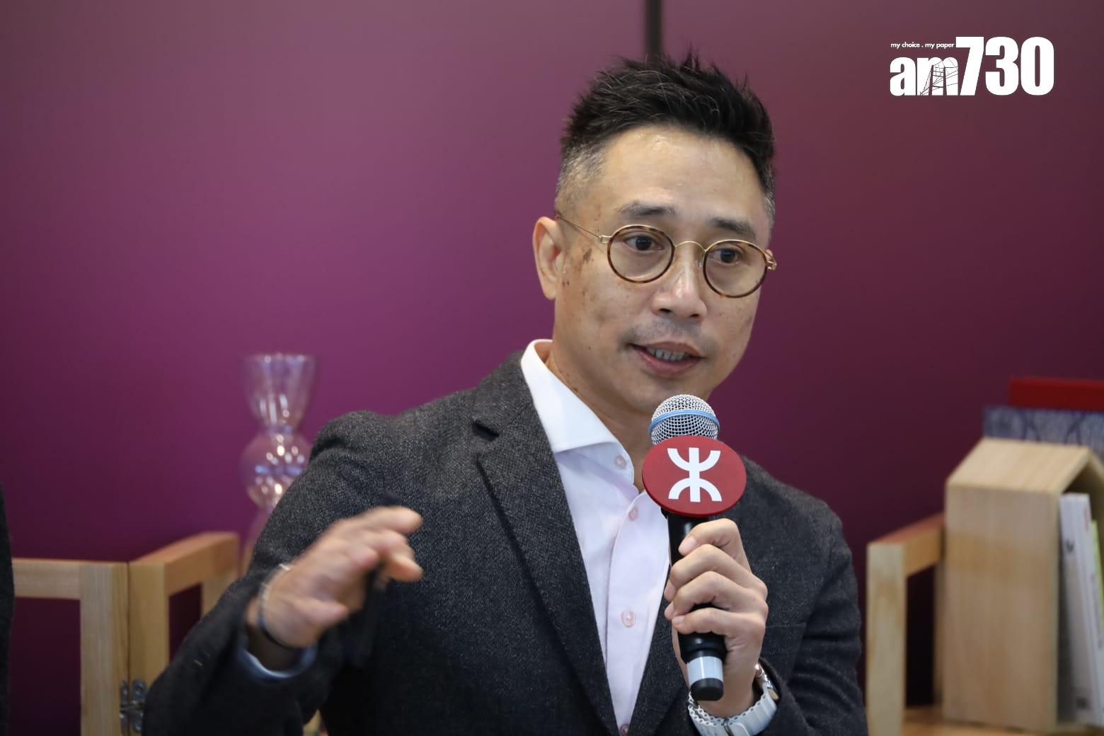 港鐵公司項目建造主管-新界南林偉德。(鍾式明攝)