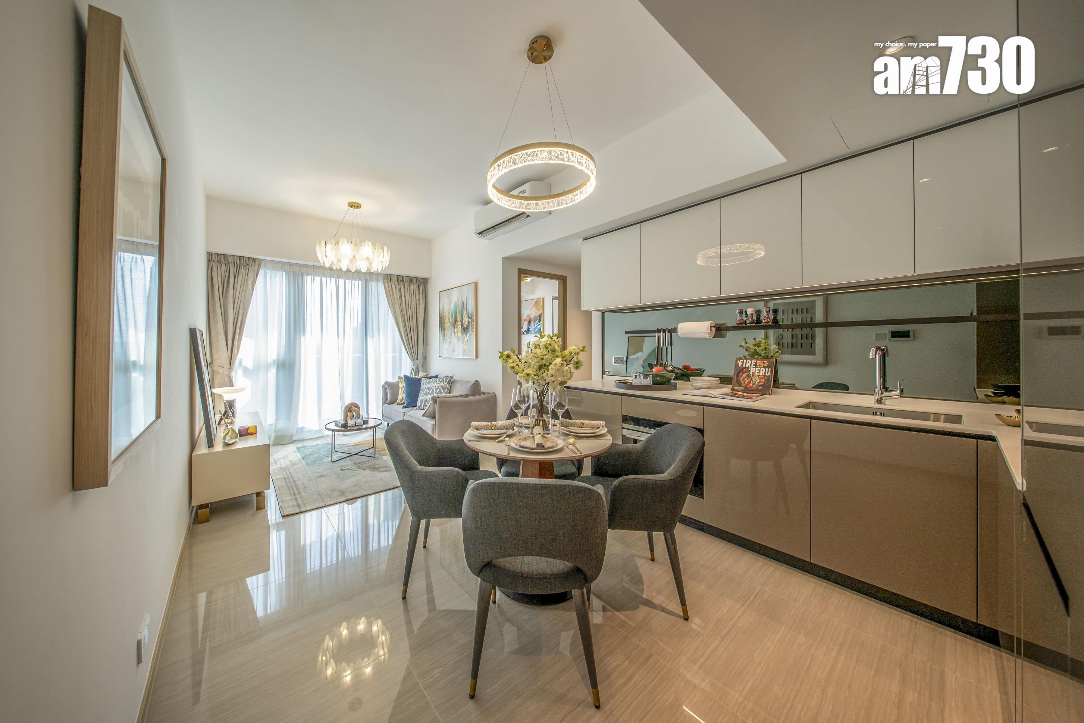 凱和山全新384呎一房及499呎兩房連家具示範單位同時睇(多圖)|屯門新盤