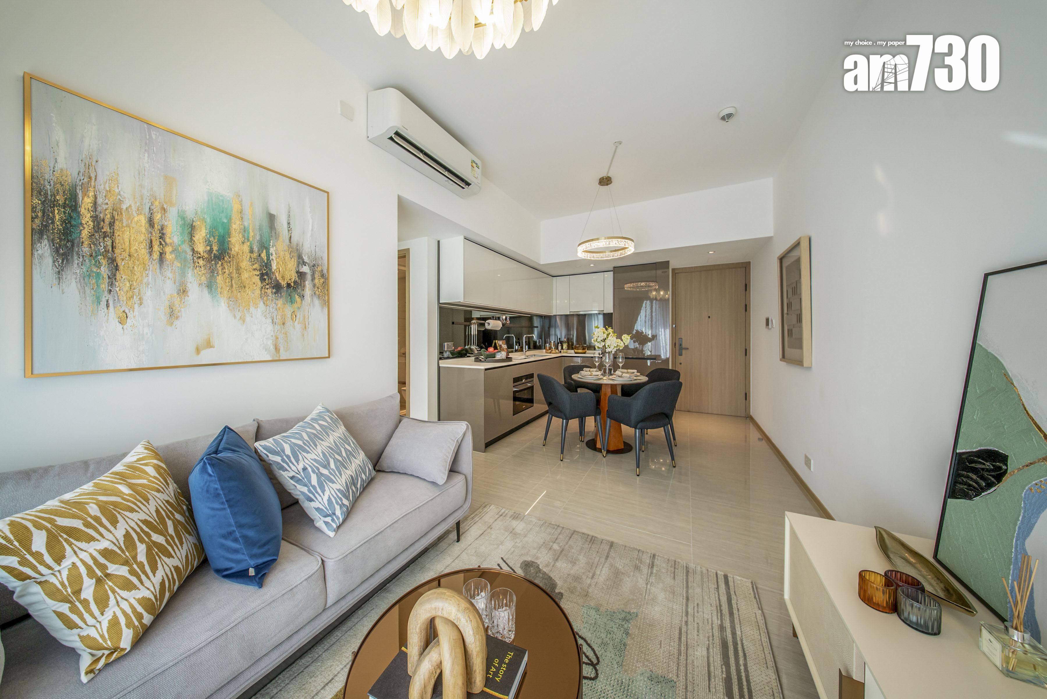 凱和山全新384呎一房及499呎兩房連家具示範單位同時睇(多圖)|屯門新盤