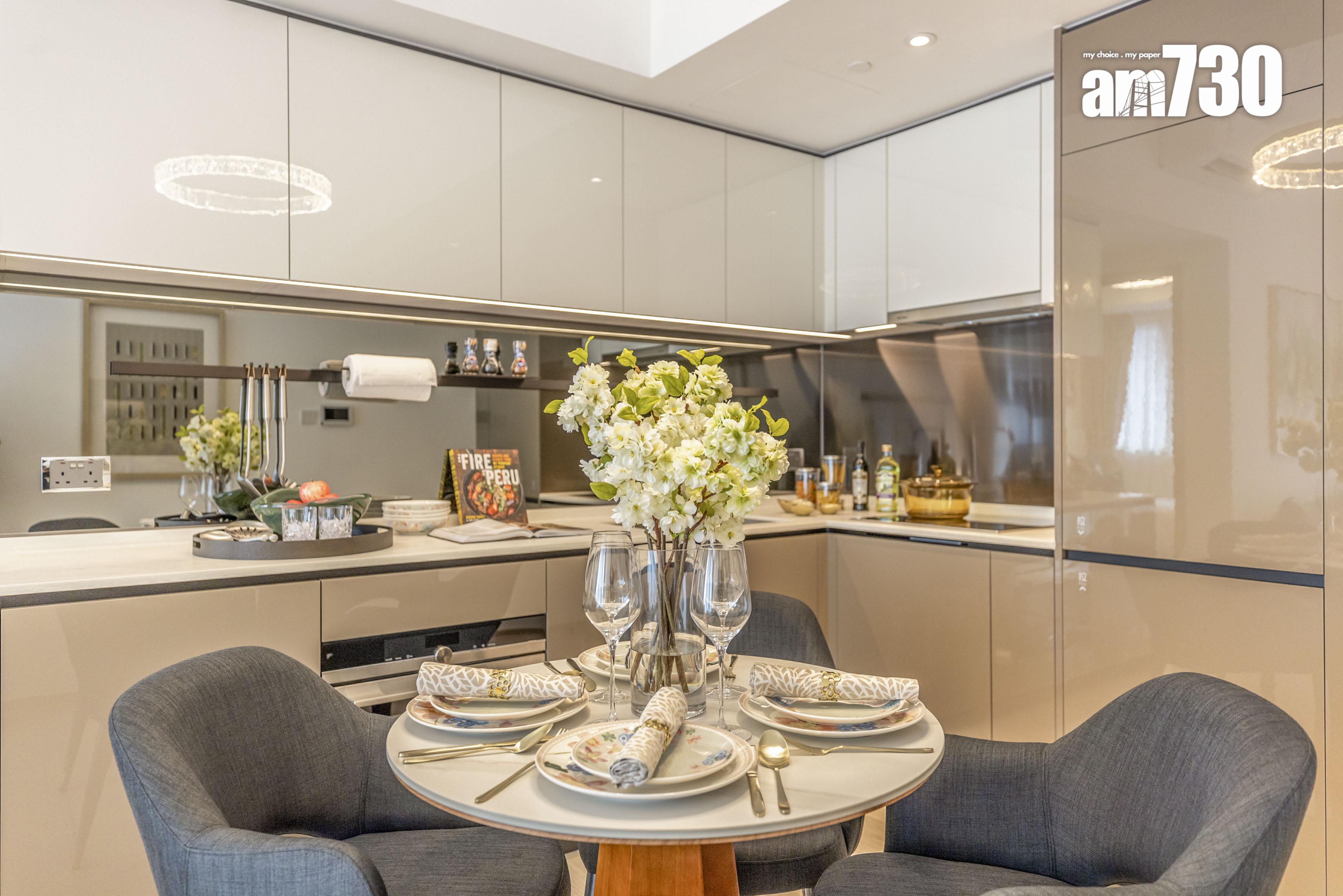 凱和山全新384呎一房及499呎兩房連家具示範單位同時睇(多圖)|屯門新盤