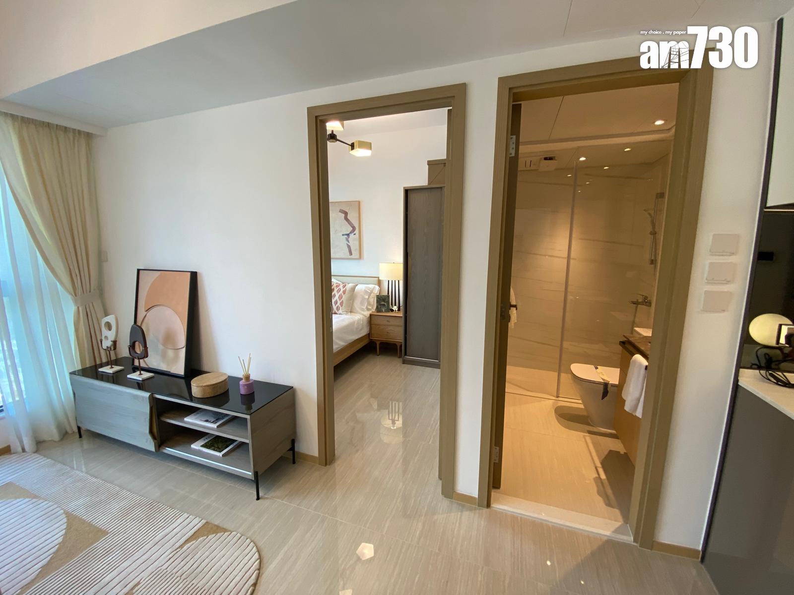 凱和山全新384呎一房及499呎兩房連家具示範單位同時睇(多圖)|屯門新盤