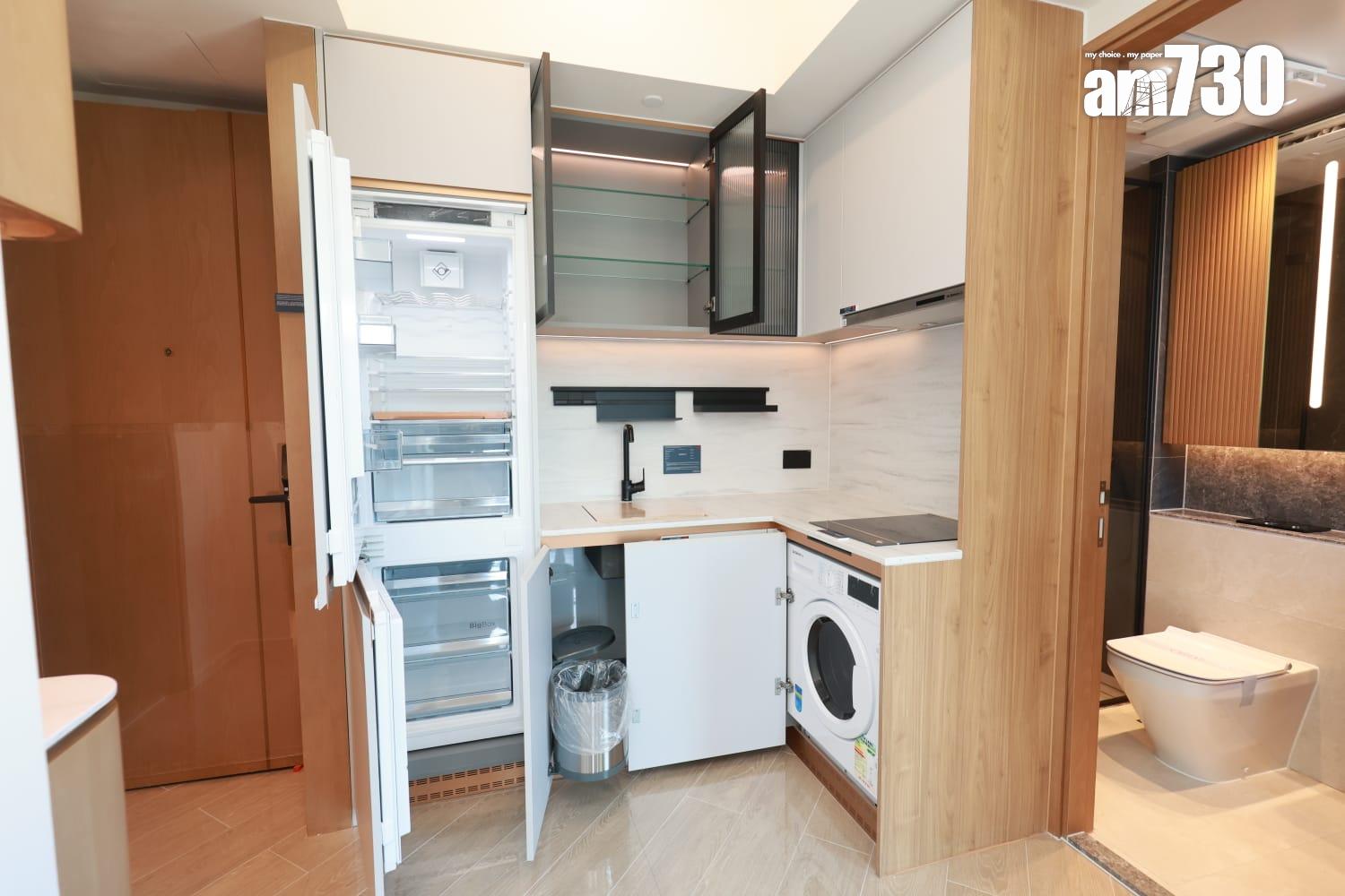 筲箕灣傲華現樓示範單位即睇!兩房主人房面積達108呎 開放式外望鯉魚門山景|多圖有片