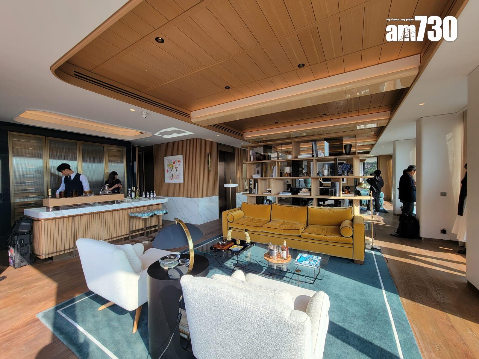 皇第頂層三複式大宅曝光!採「空中遊艇」設計 連逾7000萬裝修(多圖有片)|渣甸山豪宅