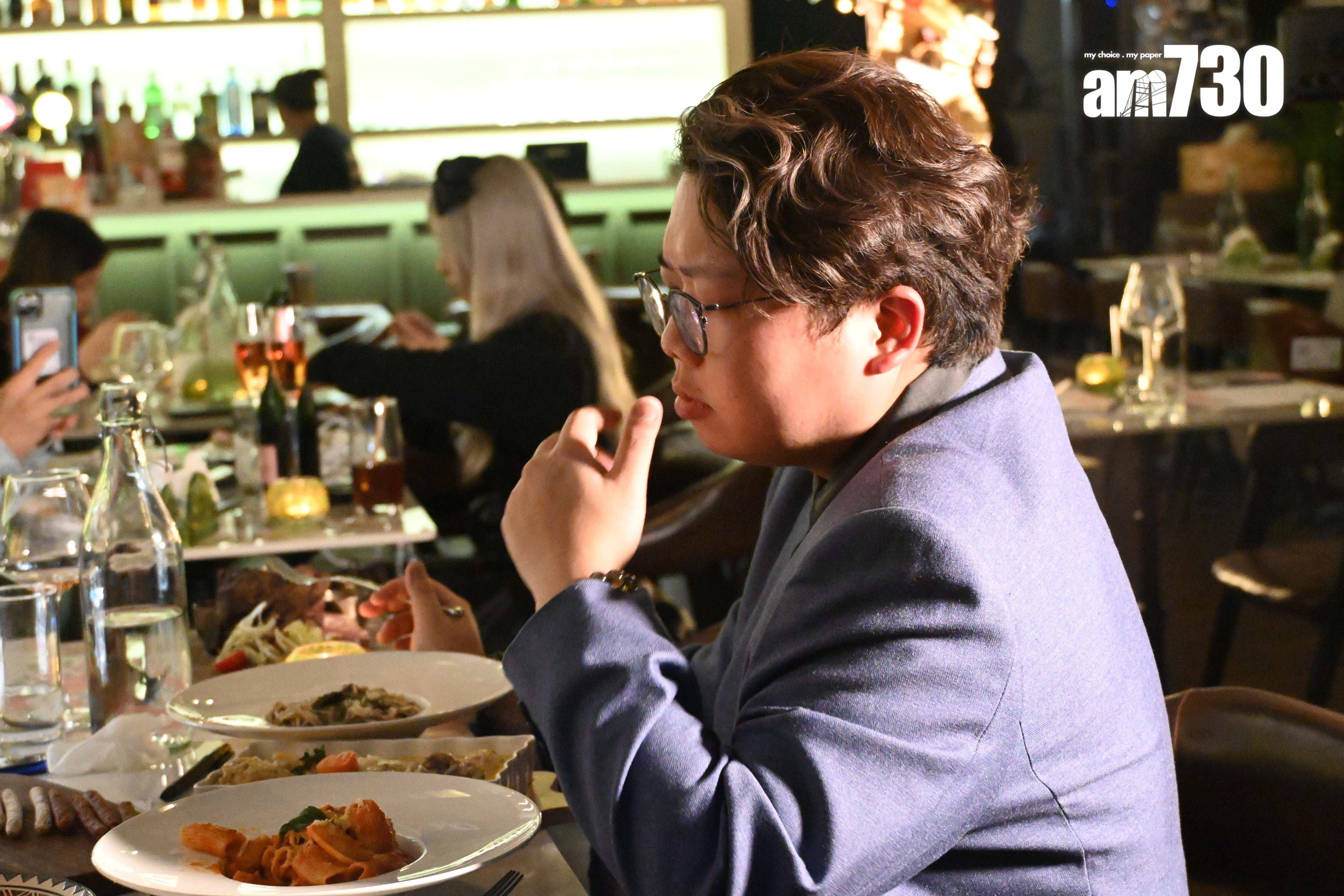 Babyface被阿儀請食檸檬卻自言未被打沉。 (娛樂組攝)