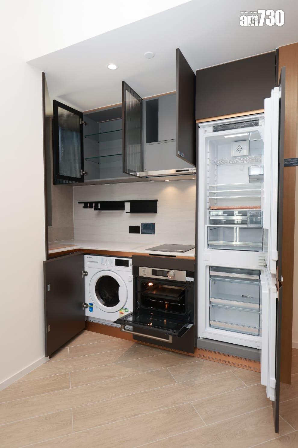 筲箕灣傲華現樓示範單位即睇!兩房主人房面積達108呎 開放式外望鯉魚門山景|多圖有片