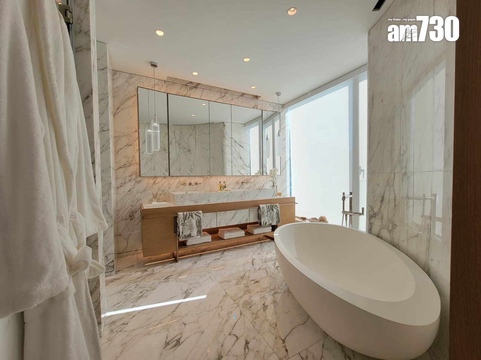 皇第頂層三複式大宅曝光!採「空中遊艇」設計 連逾7000萬裝修(多圖有片)|渣甸山豪宅