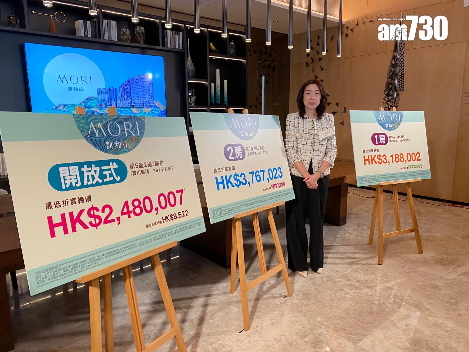 凱和山加推70伙 兩房賣「3字頭」 呎價7998元見新盤逾8年最低|屯門新盤