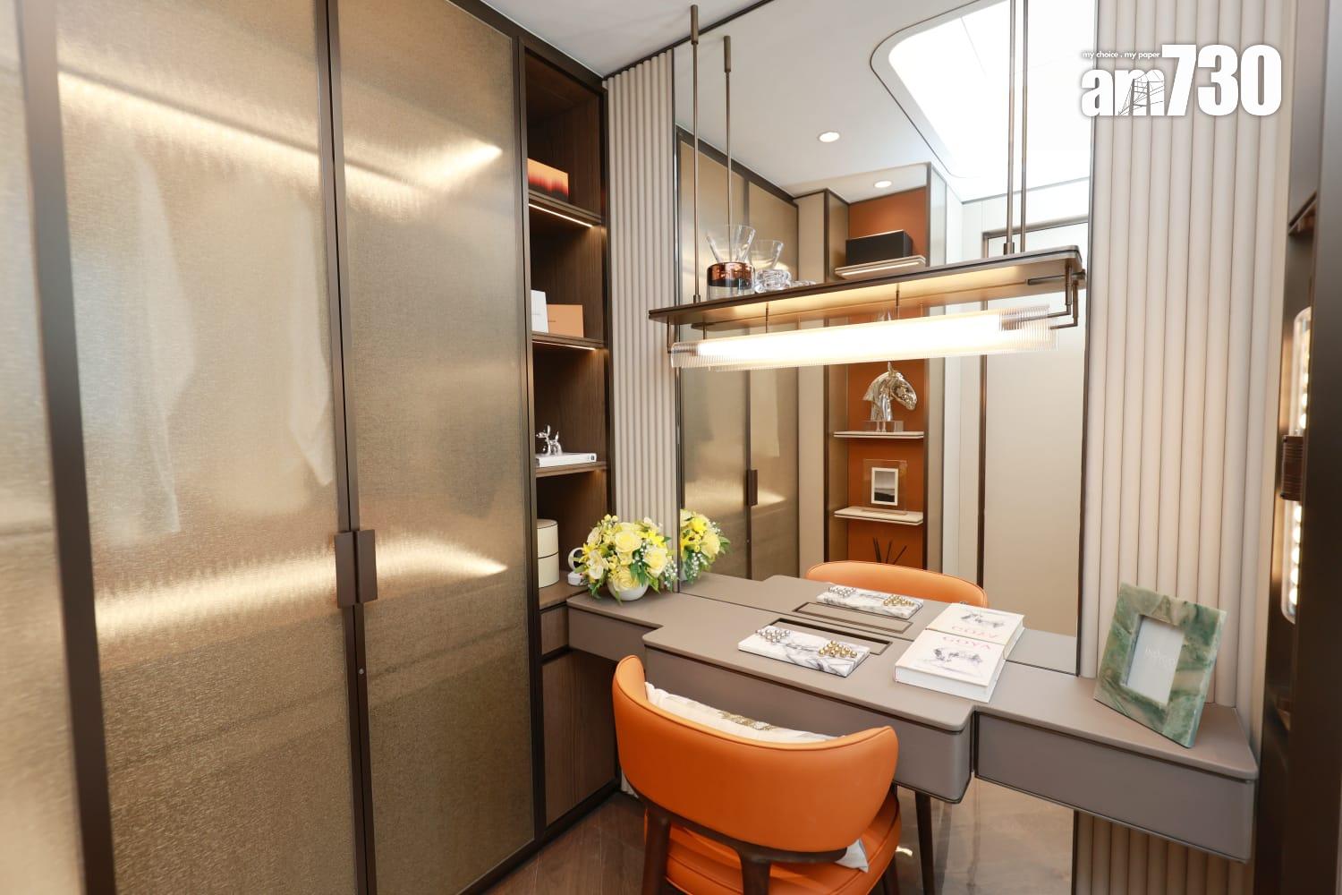 傲華連裝修324呎一房現樓亮相!淺色及雲石主調 採現代輕奢風(多圖有片)|筲箕灣新盤