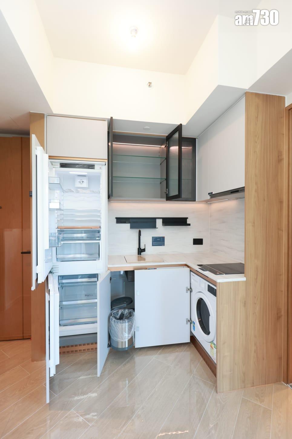 筲箕灣傲華現樓示範單位即睇!兩房主人房面積達108呎 開放式外望鯉魚門山景|多圖有片