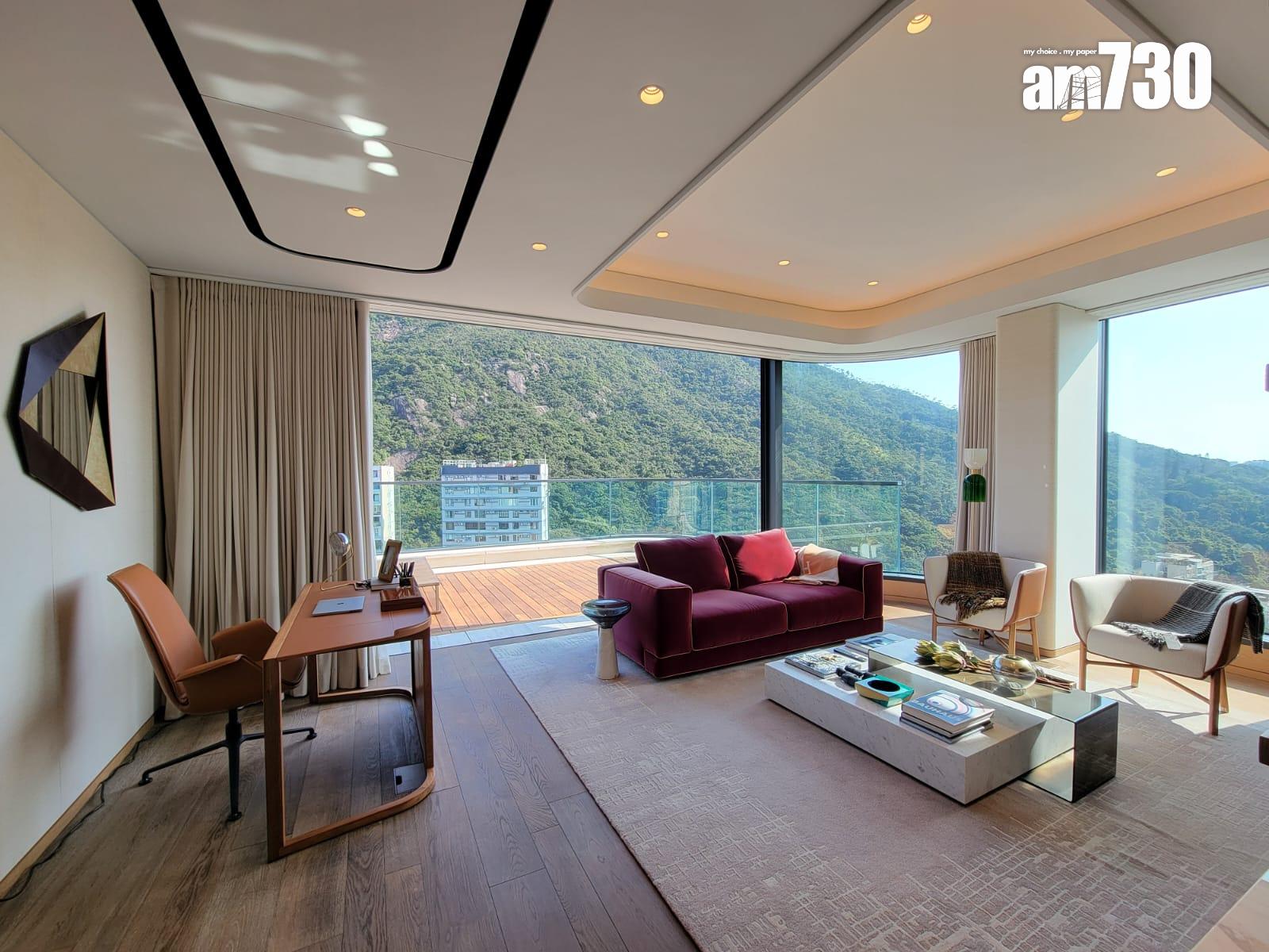 皇第頂層三複式大宅曝光!採「空中遊艇」設計 連逾7000萬裝修(多圖有片)|渣甸山豪宅