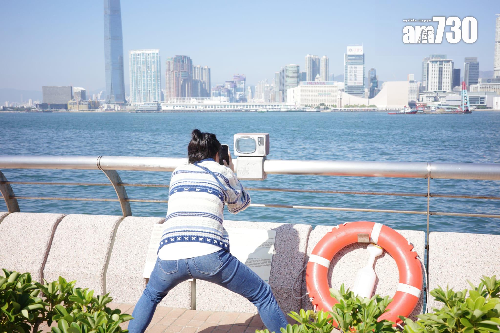 東北季候風正為廣東沿岸帶來清涼的天氣 (吳康琦攝)