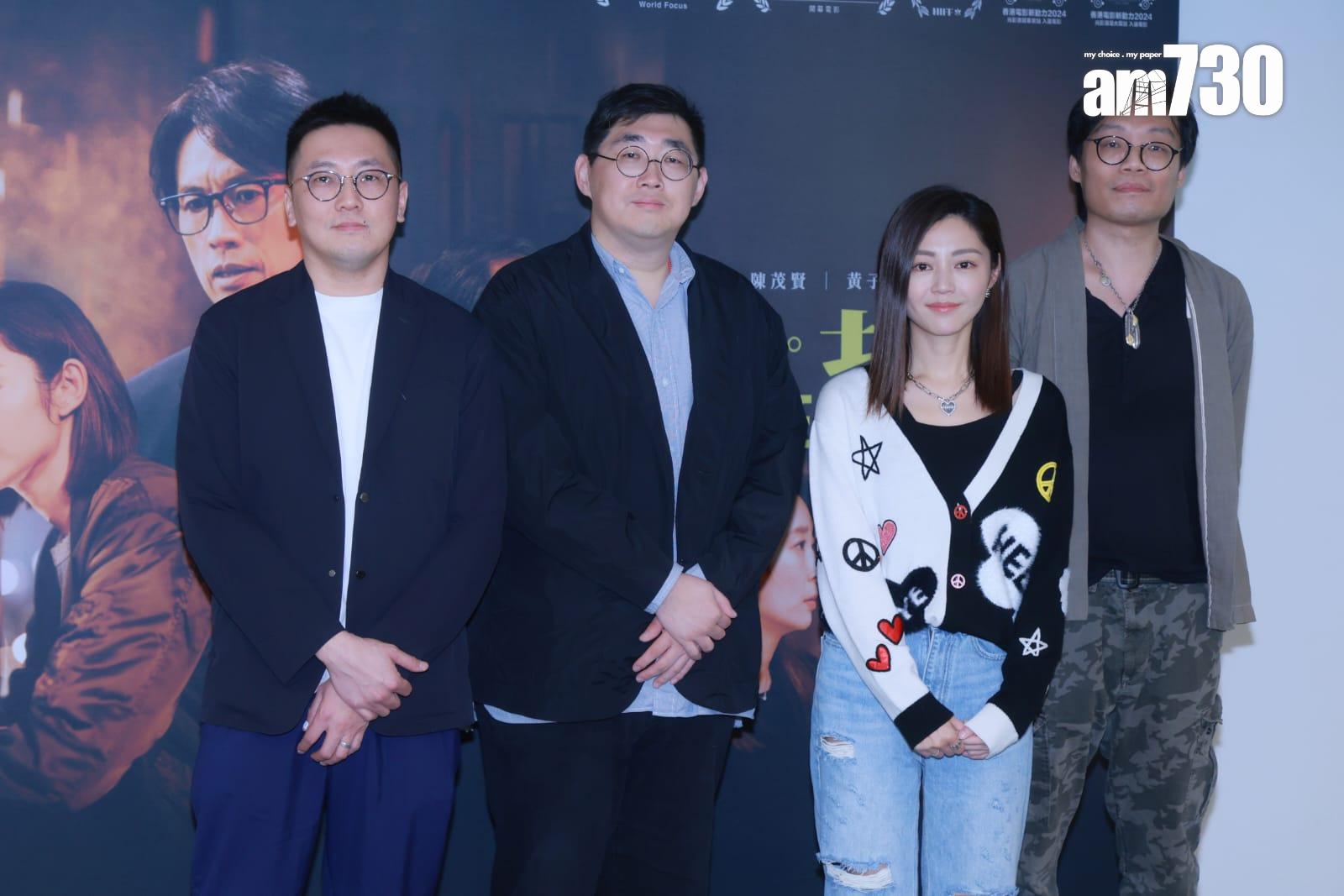 衛詩雅勇奪亞太影展最佳女主角,返港後偕同導演陳茂賢見傳媒分享喜悅。(羅錦鴻攝)