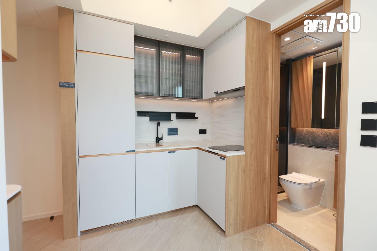 筲箕灣傲華現樓示範單位即睇!兩房主人房面積達108呎 開放式外望鯉魚門山景|多圖有片