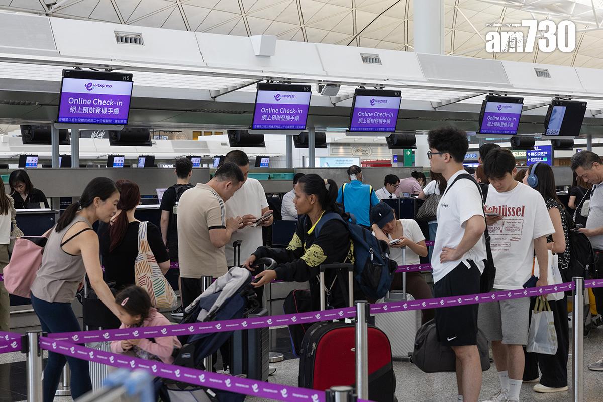 HK Express希望,這項改善措施可提升機場櫃位及登記閘口效率。(資料圖片/蘇文傑攝)