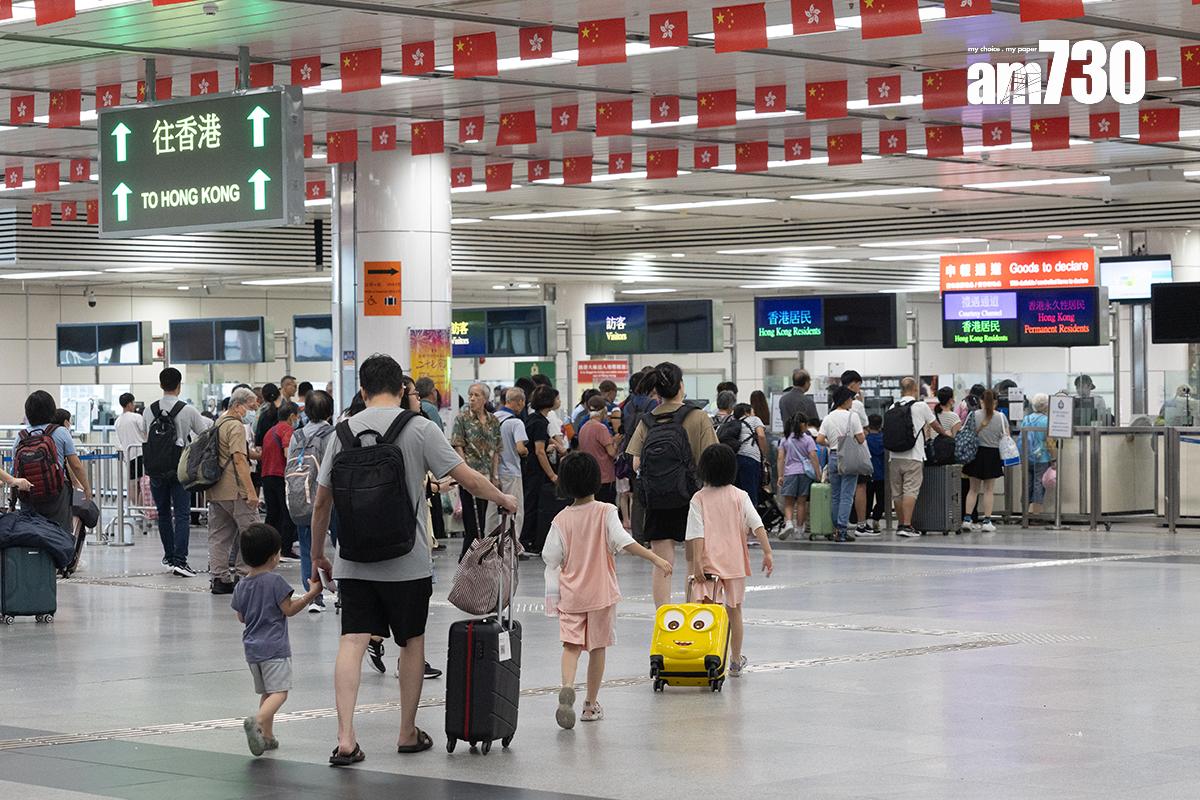 李兆波認為陸路離境稅難以執行,因為難以從北上消費的市民區分往來深港兩地工作的人。(資料圖片/蘇文傑攝)