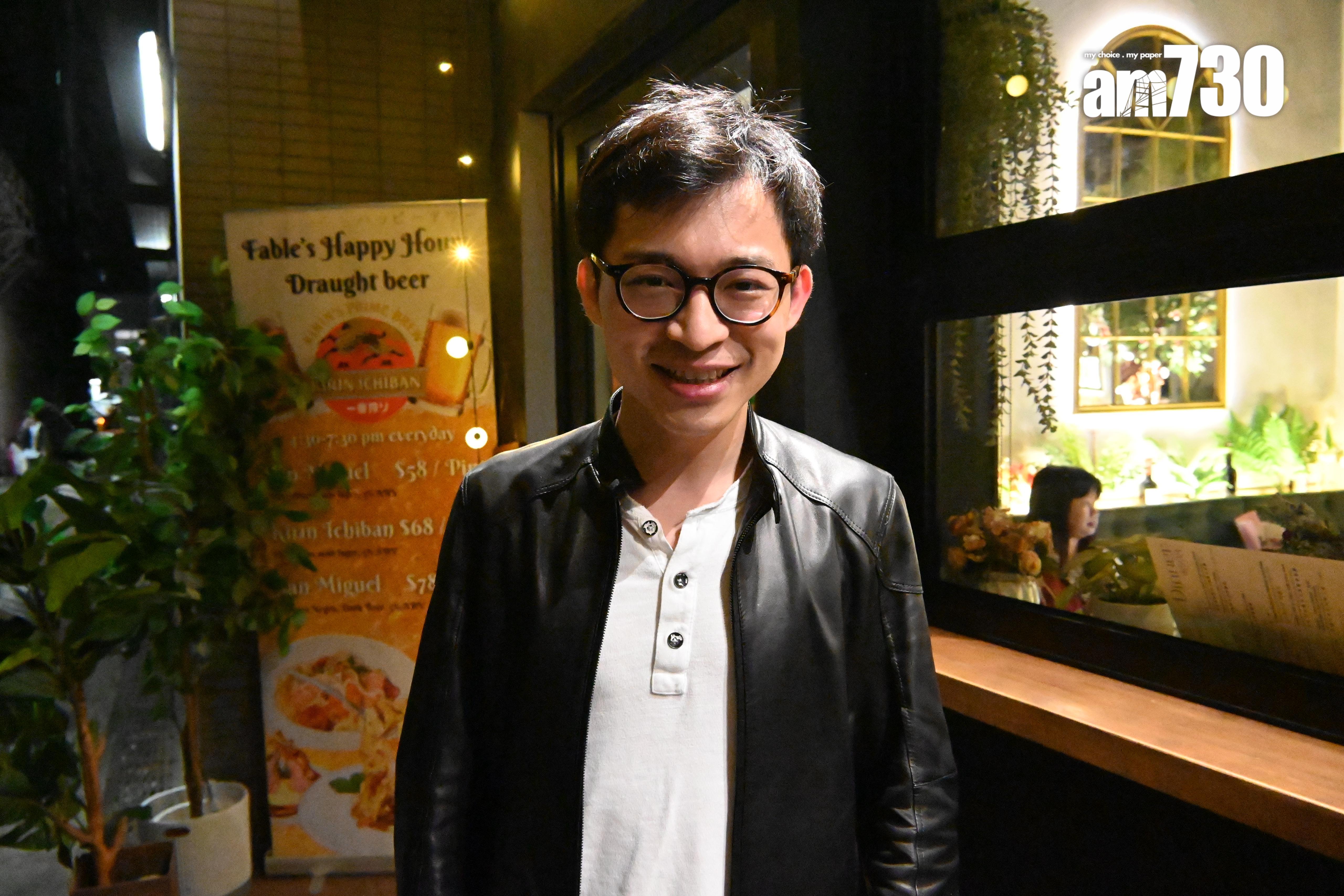 林作忠告阿儀應該要返回現實世界。 (娛樂組攝)