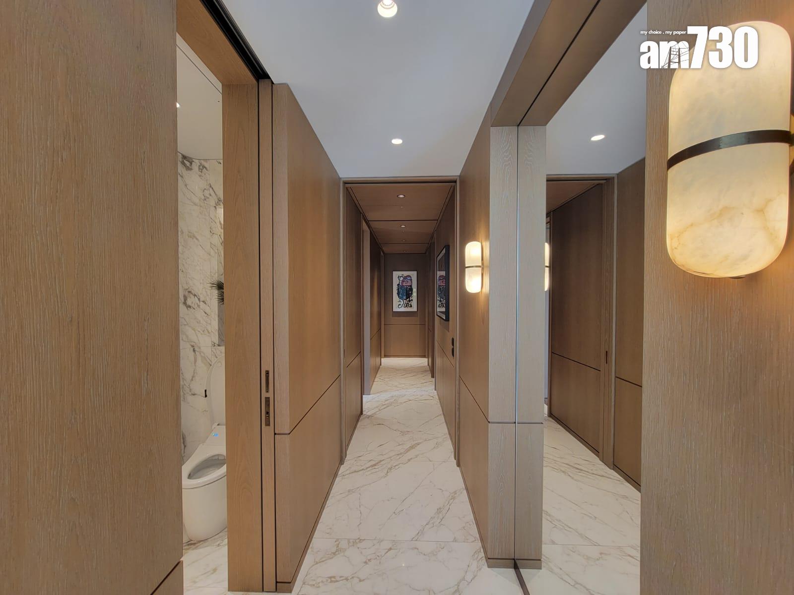 皇第頂層三複式大宅曝光!採「空中遊艇」設計 連逾7000萬裝修(多圖有片)|渣甸山豪宅