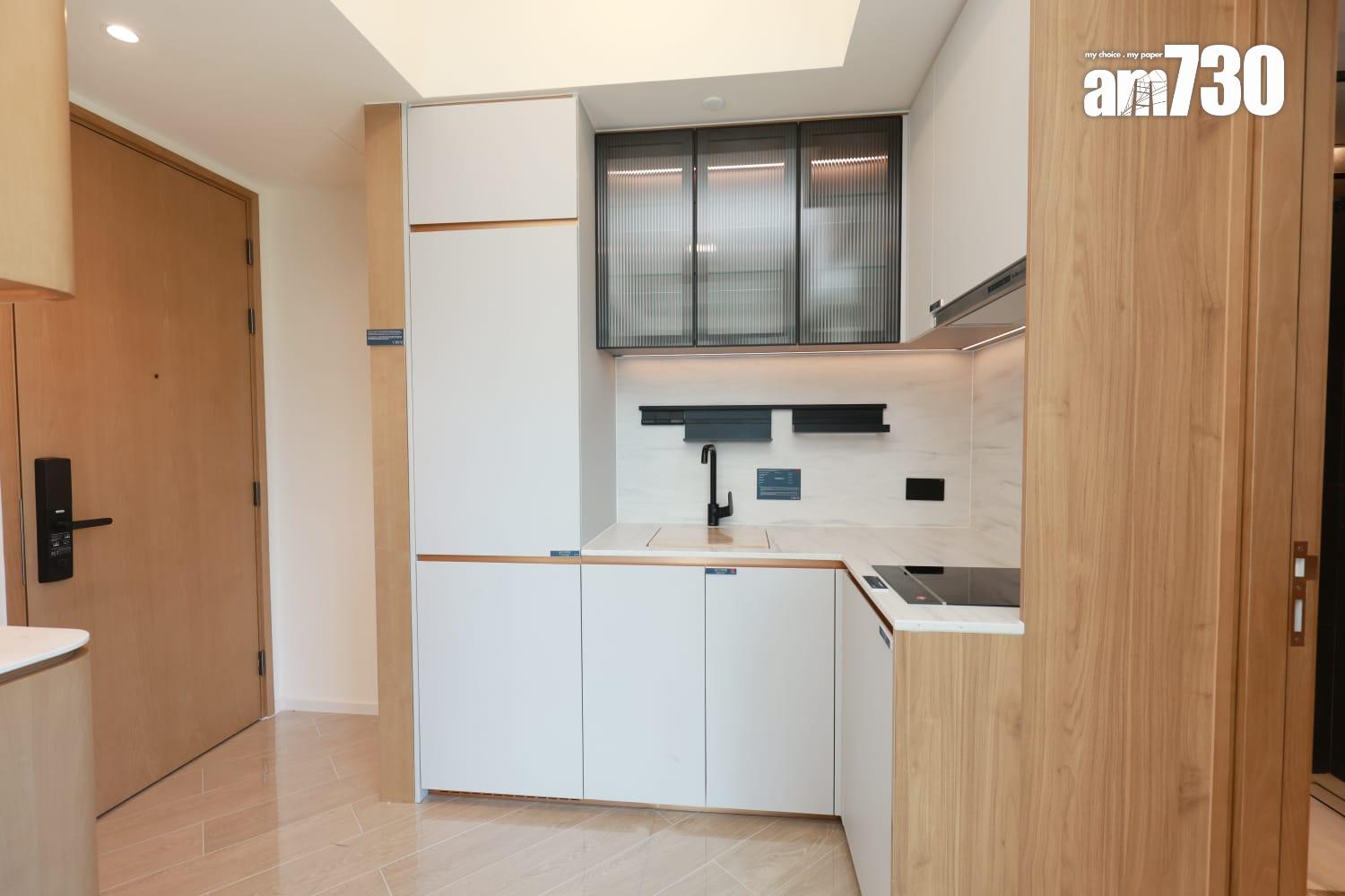 筲箕灣傲華現樓示範單位即睇!兩房主人房面積達108呎 開放式外望鯉魚門山景|多圖有片