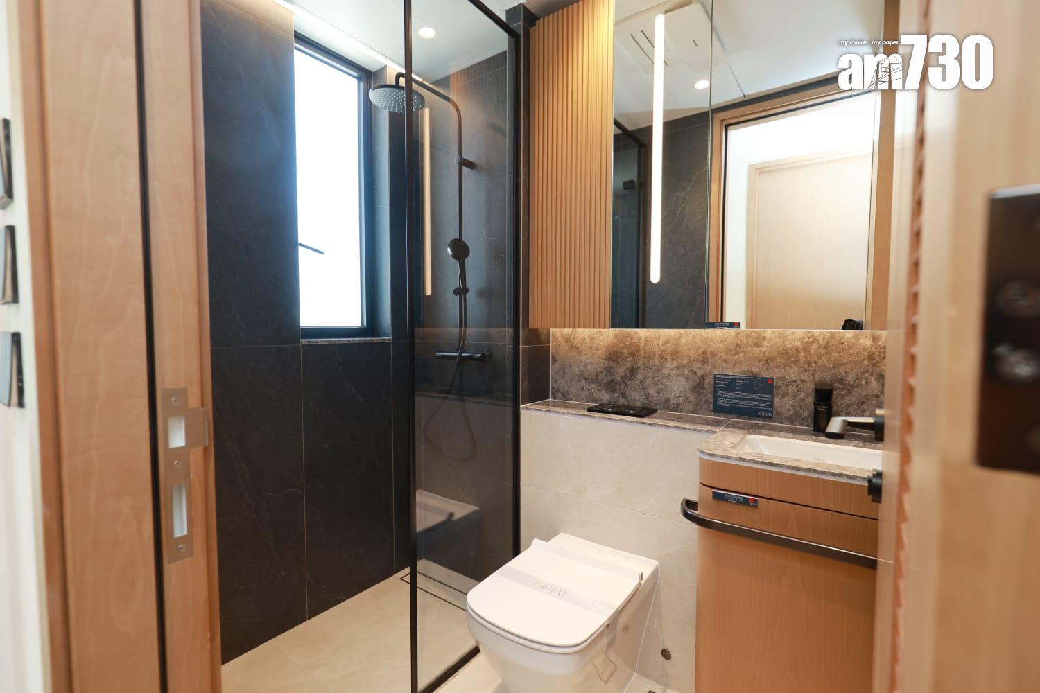 筲箕灣傲華現樓示範單位即睇!兩房主人房面積達108呎 開放式外望鯉魚門山景|多圖有片